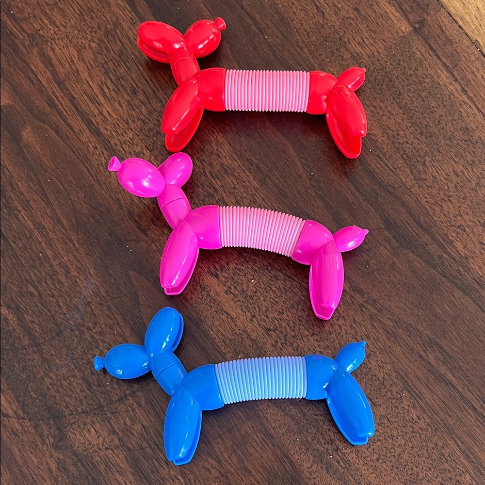 5/$25 Colorful Balloon Dog Stretch Toys